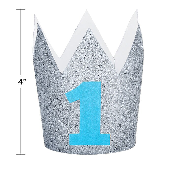 1st Birthday Boy Crown