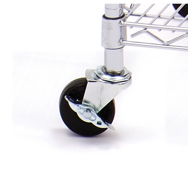 Seville Classics UltraDurable 5-Tier NSF Steel Shelving, 36" W x 18" D x 75" H