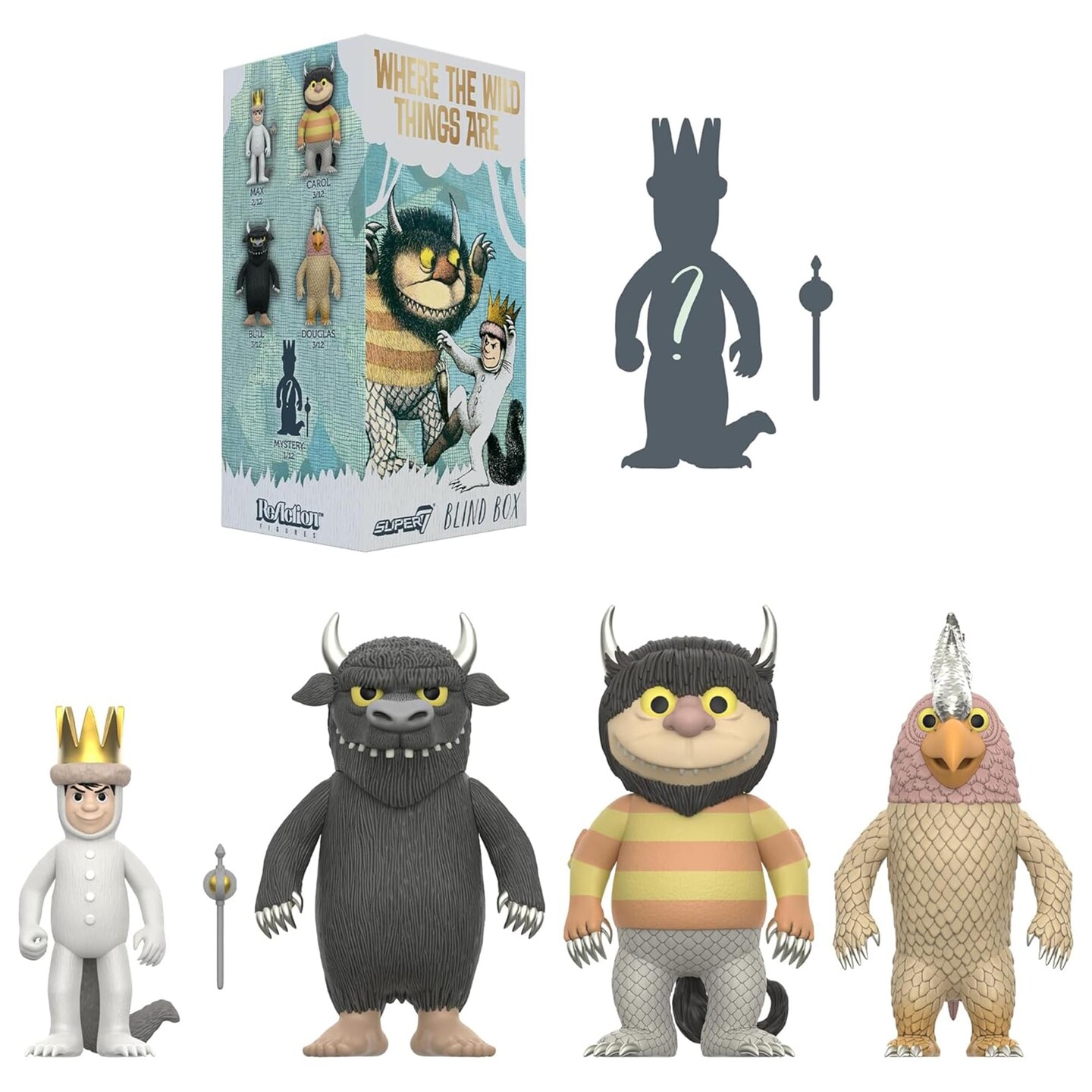 Where The Wild Things Are ReAction Figure Blind Box | One Random