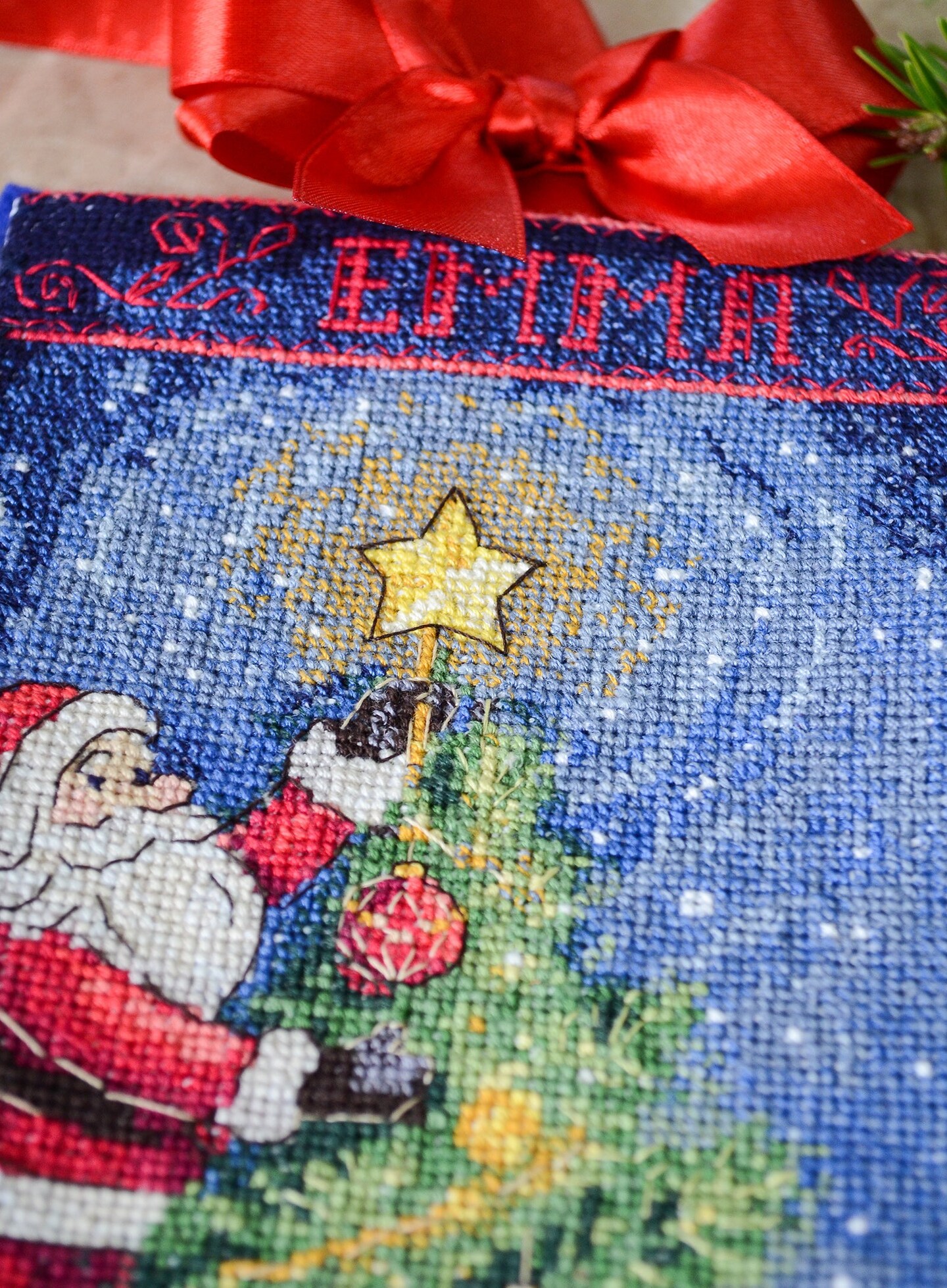 DIY Counted Cross-stitch boot kit - Spark the celebration