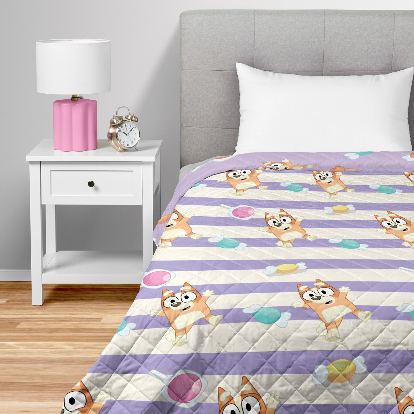 Bluey Quilted Throw Blanket