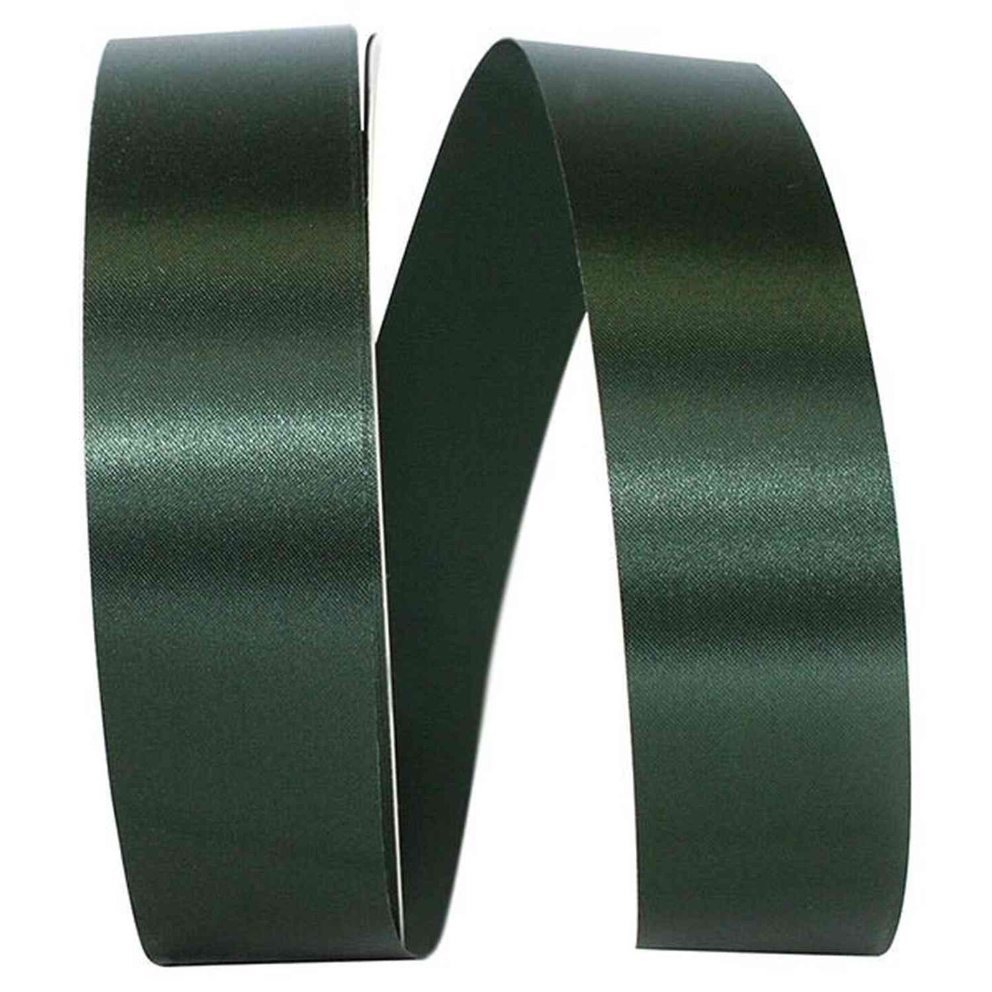 Hunter Strong Ribbon 1 3/8in Satin Allure Non-Wired Ribbon: Hunter (100 Yards) | Michaels