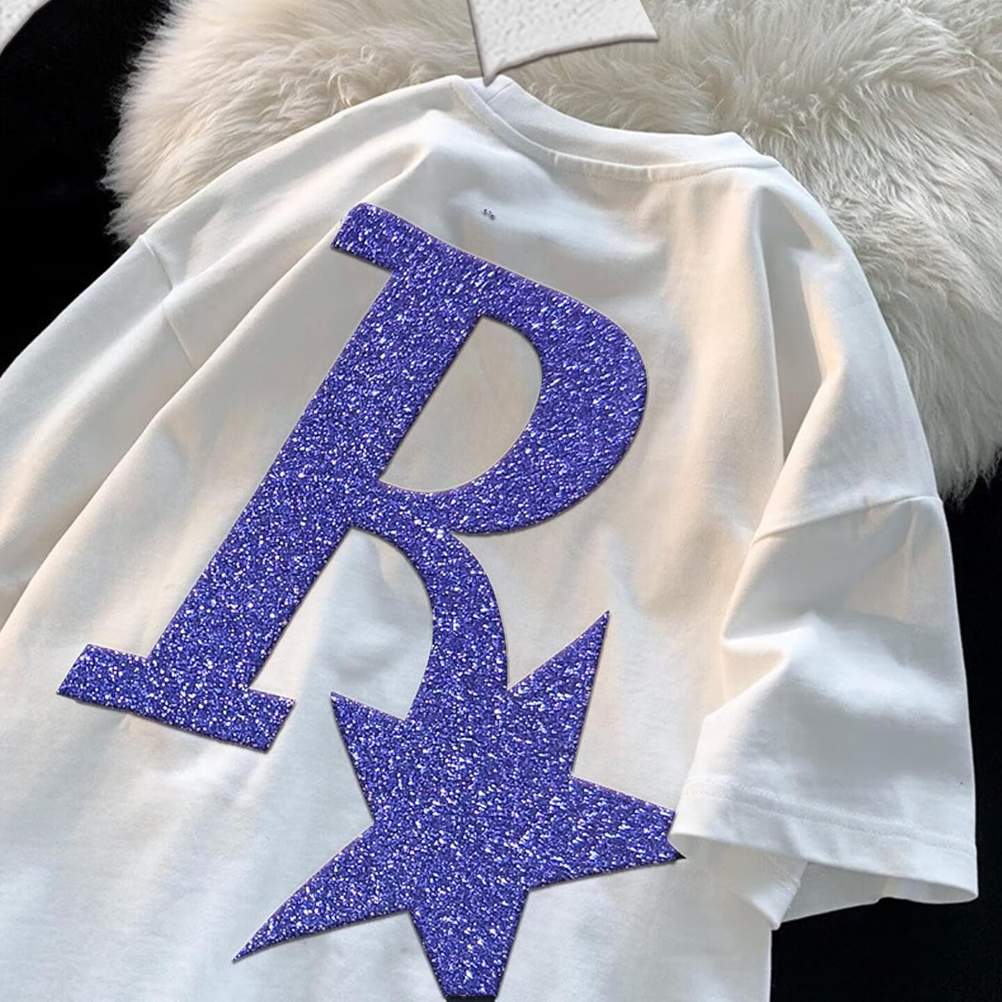 Glitter Puff Vinyl Heat Transfer 3D (Glitter Puff Vinyl-8pcs)