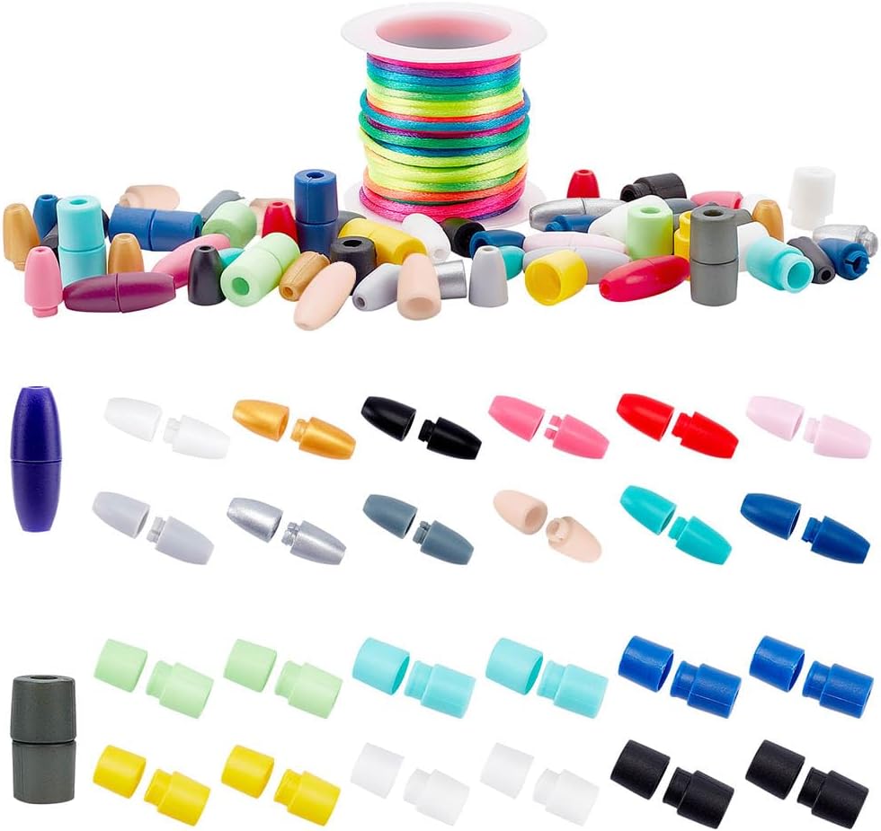 Colorful Nylon String Cords for Necklace Bracelet Jewelry DIY Craft Making