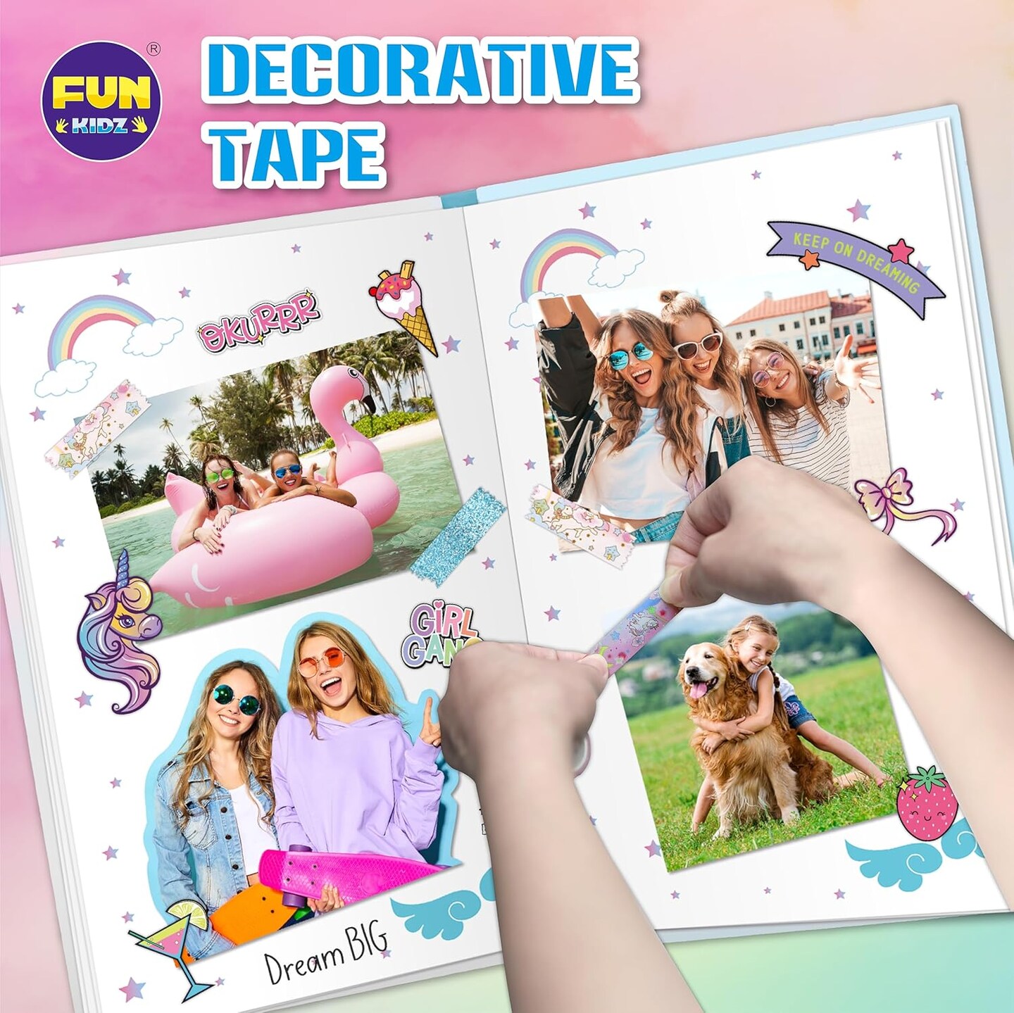 Unicorn Journal Kit for Girls