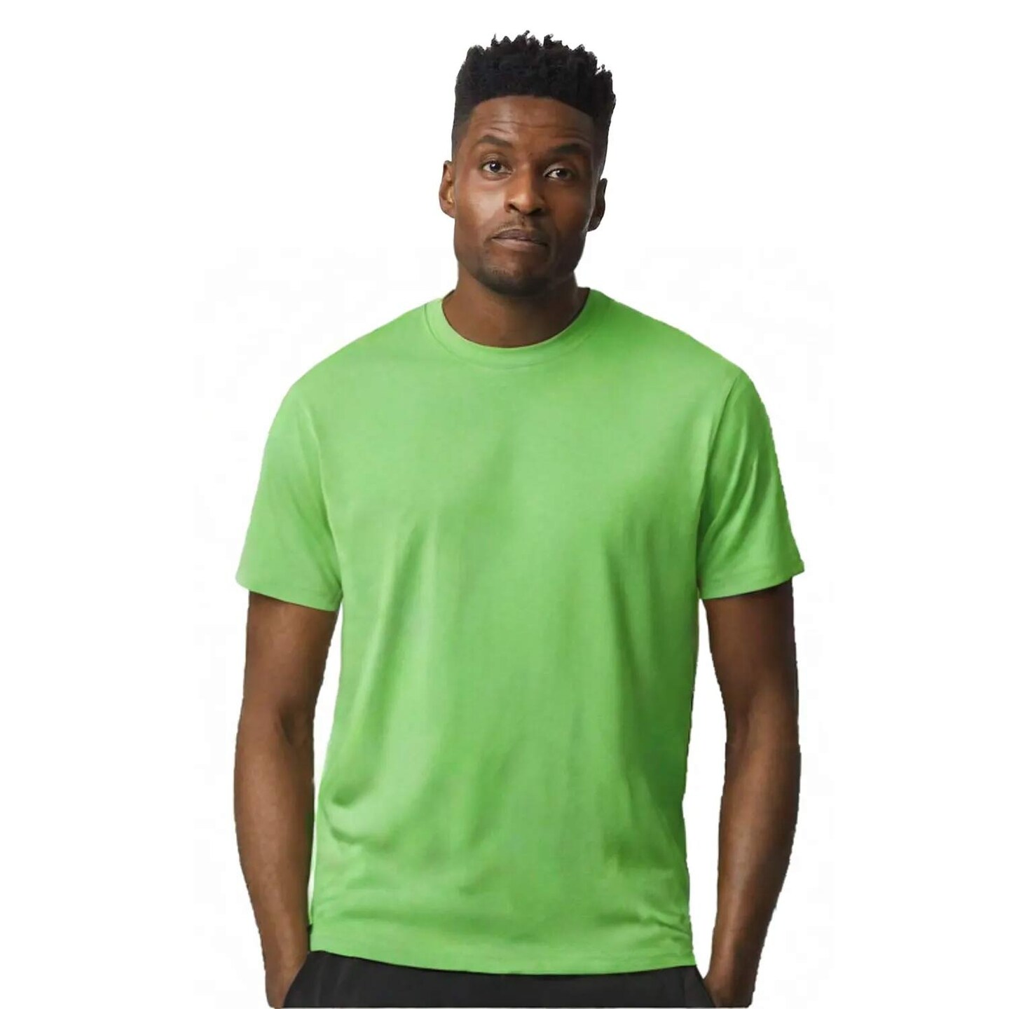 24 Pack: Gildan® DryBlend Men’s Short Sleeve T-Shirt Bulk Moisture Wicking Crewneck Workwear & Custom Printing Tees