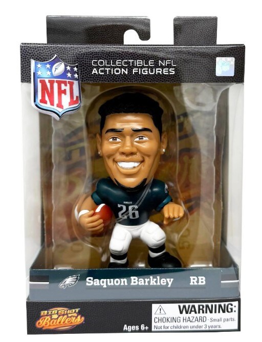 Saquon Barkley Philadelphia Eagles NFL Big Shot Ballers 5" Figure