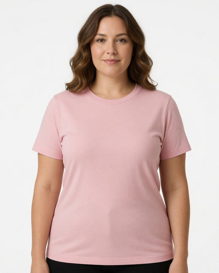 BELLA + CANVAS Short Sleeve CVC Jersey T-Shirt Unisex Fit Wear, Custom Printing Soft Cotton Blend Tee