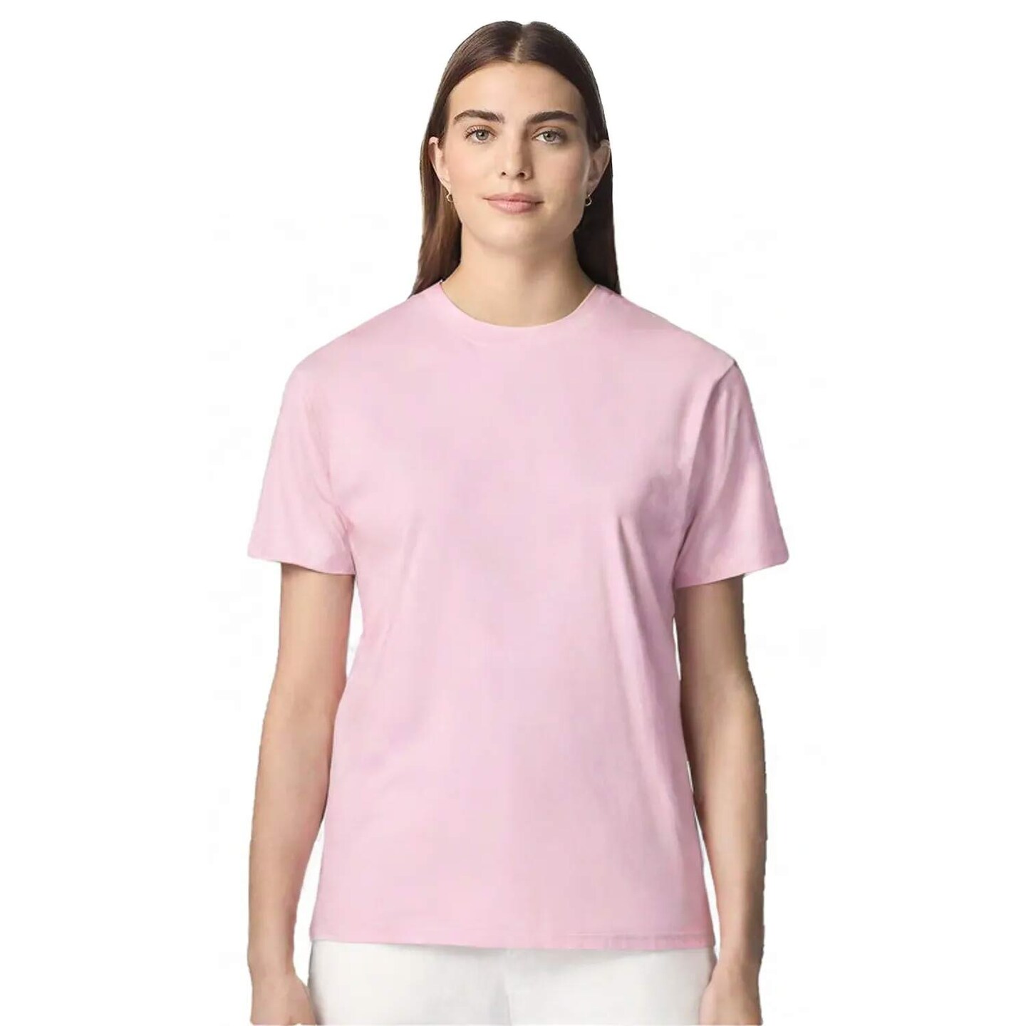 Soft Adult Comfortable Crewneck Short Sleeve T-Shirt for Everyday Wear & Custom Printing Tee