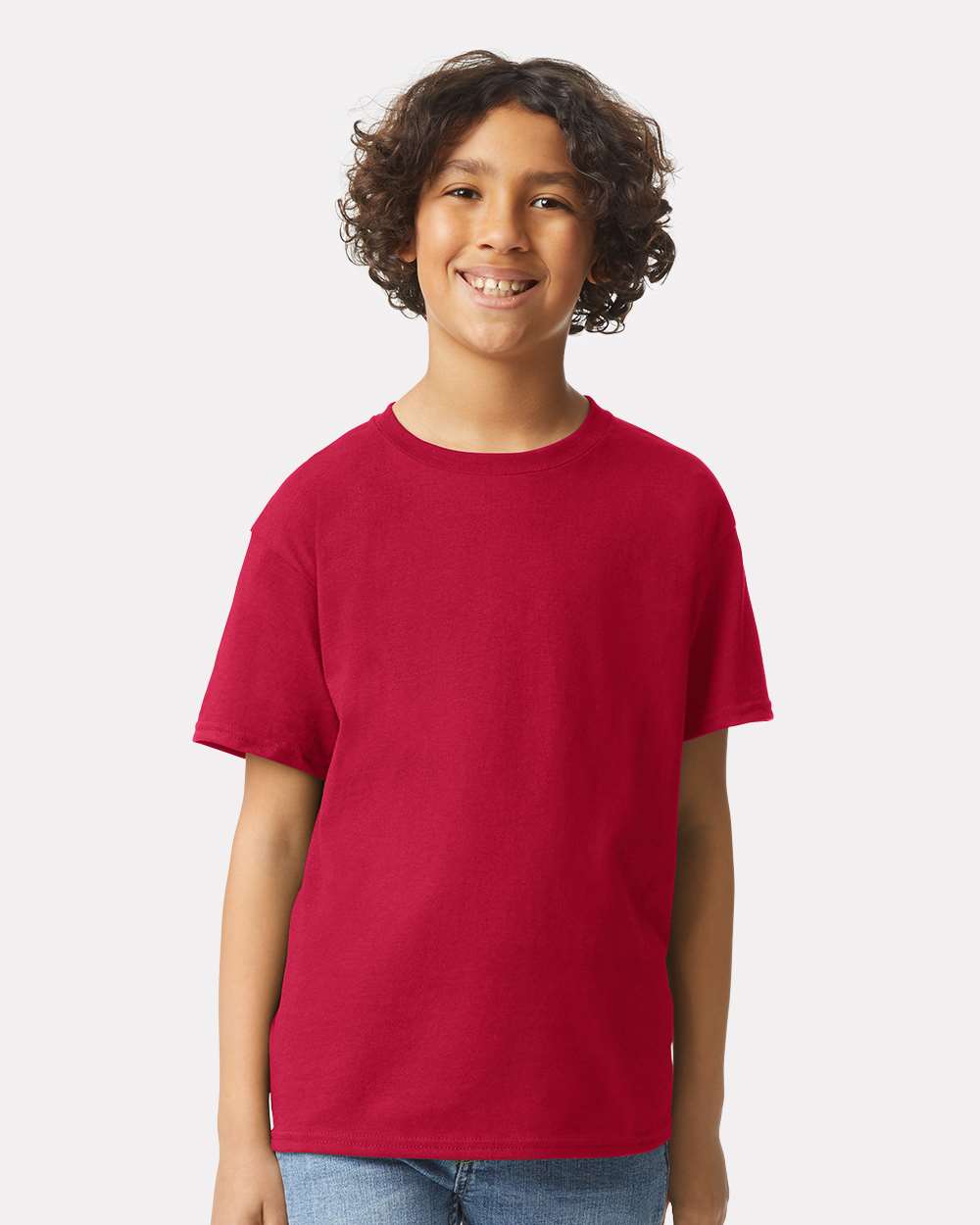 6 Pack Gildan Ultra Cotton Youth Short Sleeve Crewneck T-Shirt 100% Cotton Classic Fit Durable Tee for Safety & Everyday Wear