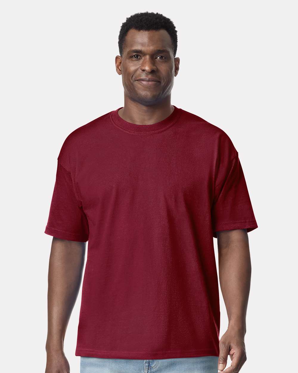 Gildan Hammer Oversized Crewneck Short Sleeve Heavy Cotton T-Shirt for Streetwear & Layering