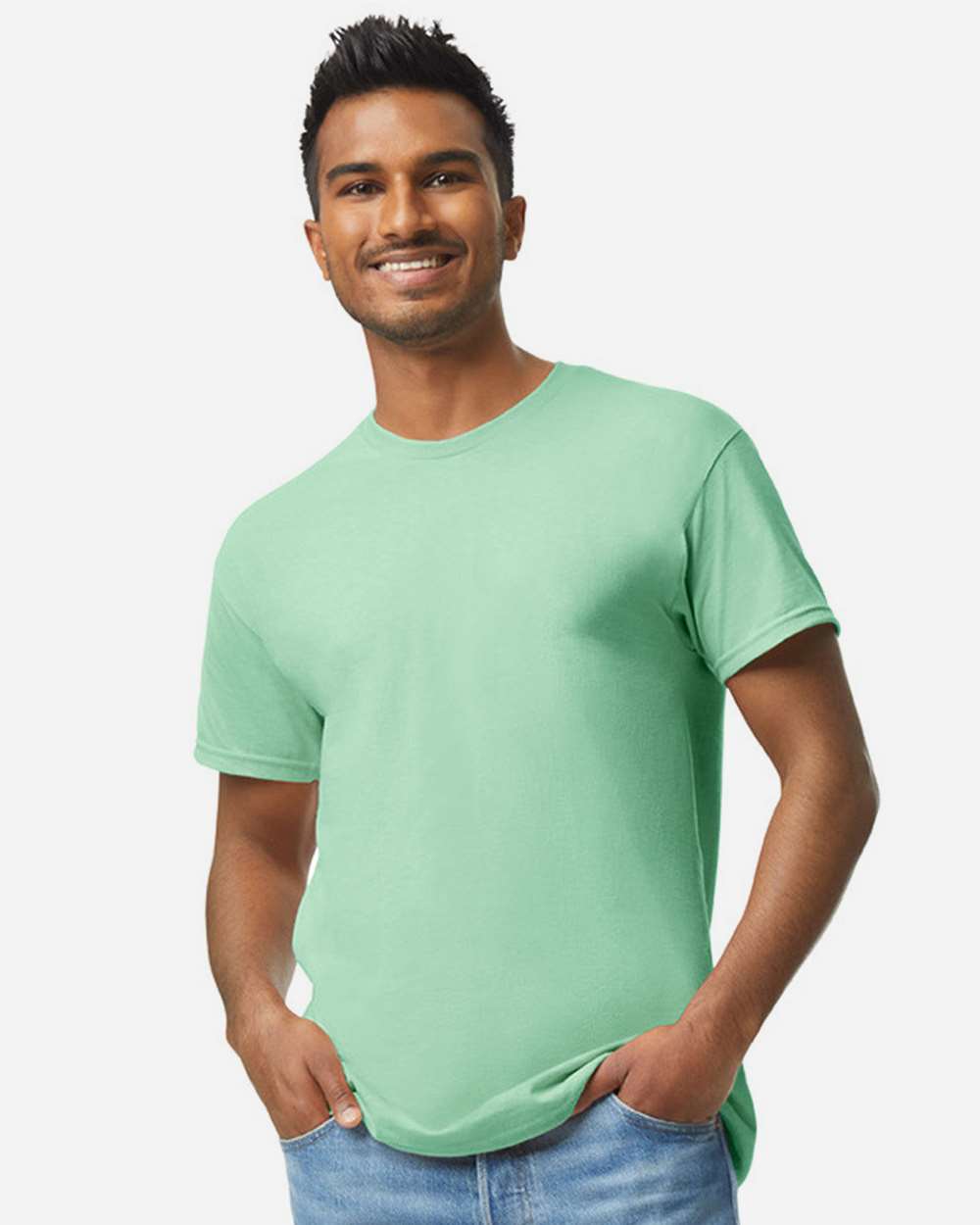 Gildan Heavy Cotton Short Sleeve T-Shirt – Classic Crewneck Tee for Everyday Comfort & Style