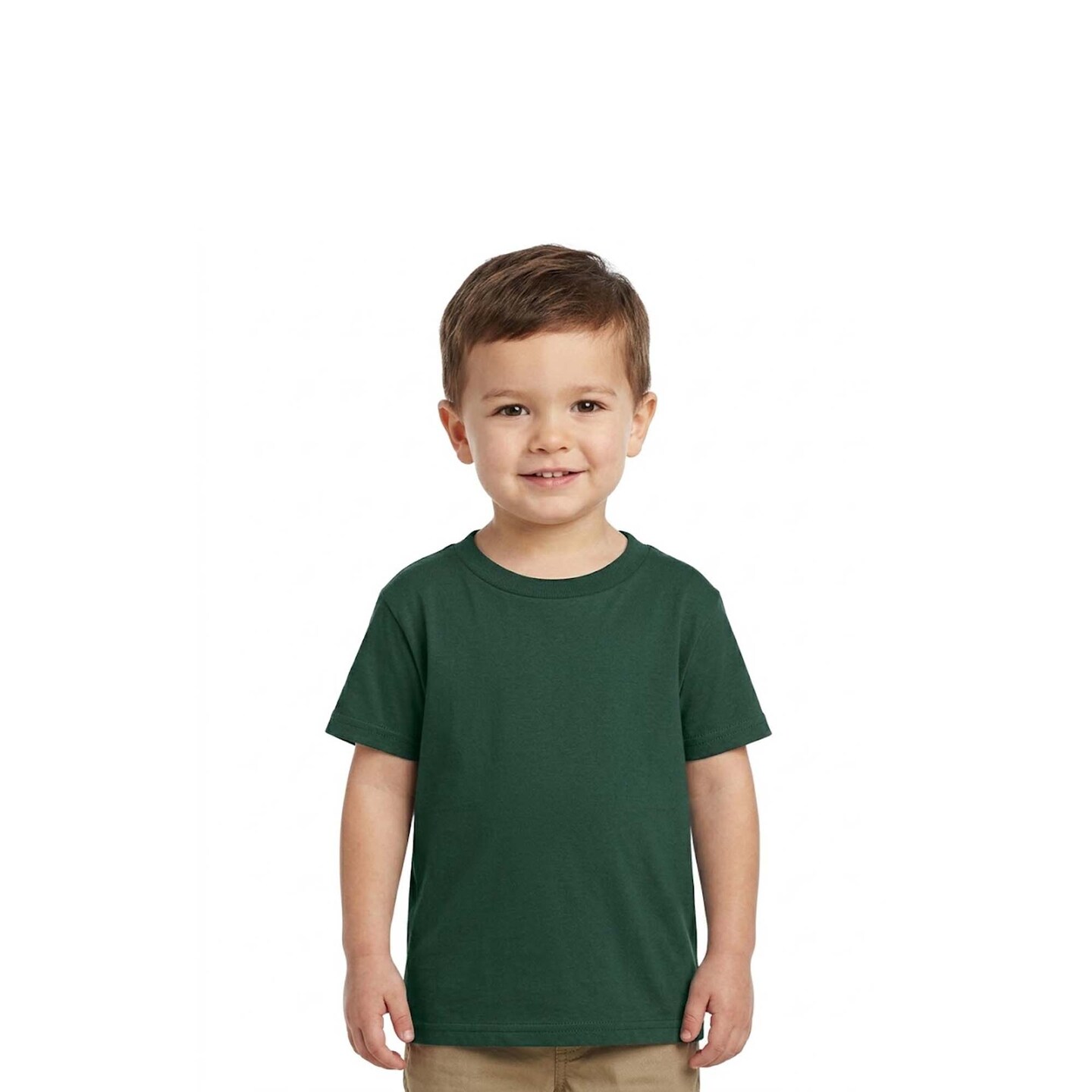 Rabbit Skins® Toddler Cotton Jersey Crew Neck Short Sleeve Tee - 3301T