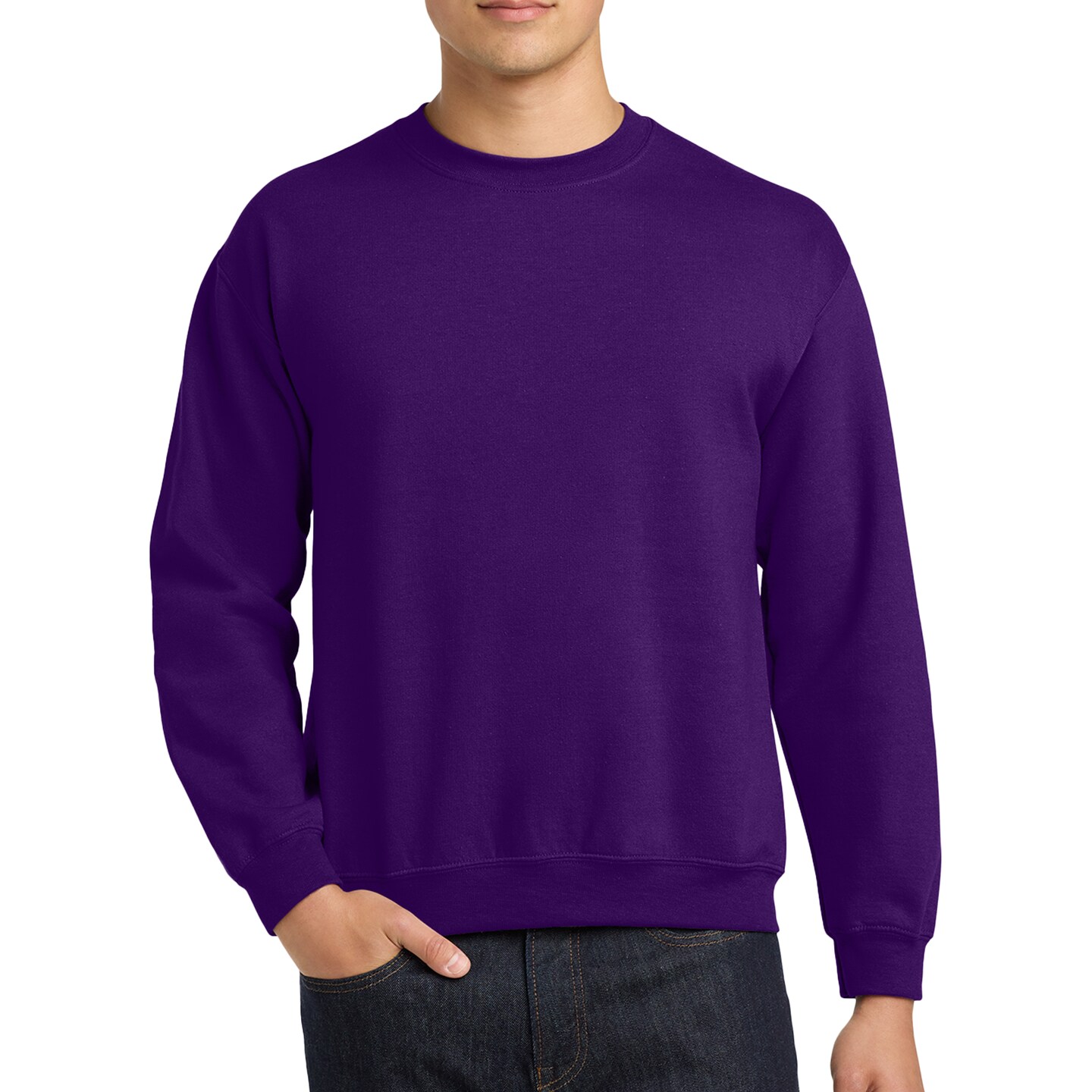 Gildan Crewneck Sweatshirt, Blank Heavy Blend Fleece Pullover