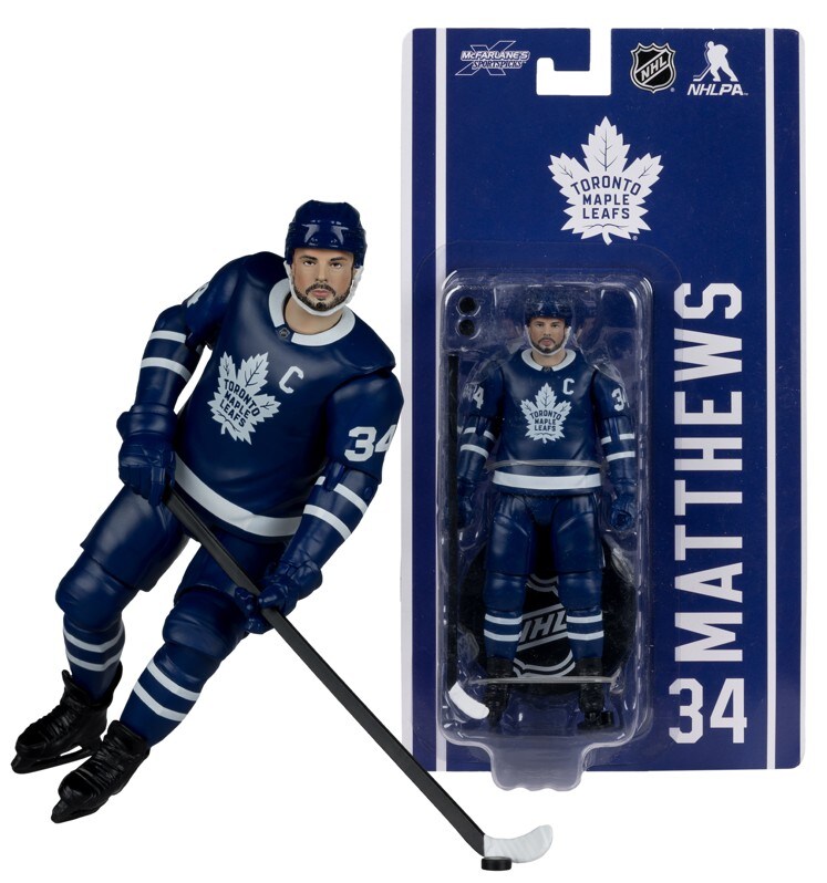 Auston Matthews Toronto Maple Leafs McFarlane NHL 6" Articulated Figure