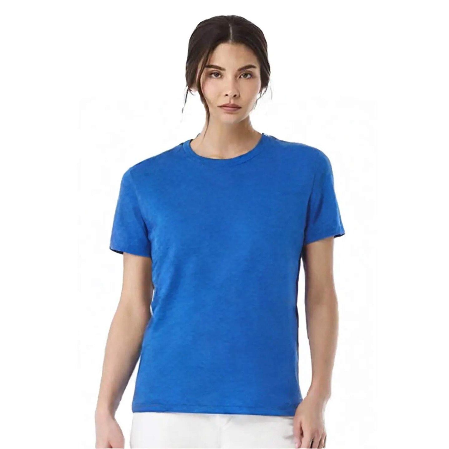 BELLA+CANVAS Men’s Triblend Crewneck Short Sleeve T-Shirt for Summer Wear, Casual Style & Lightweight Everyday Tee