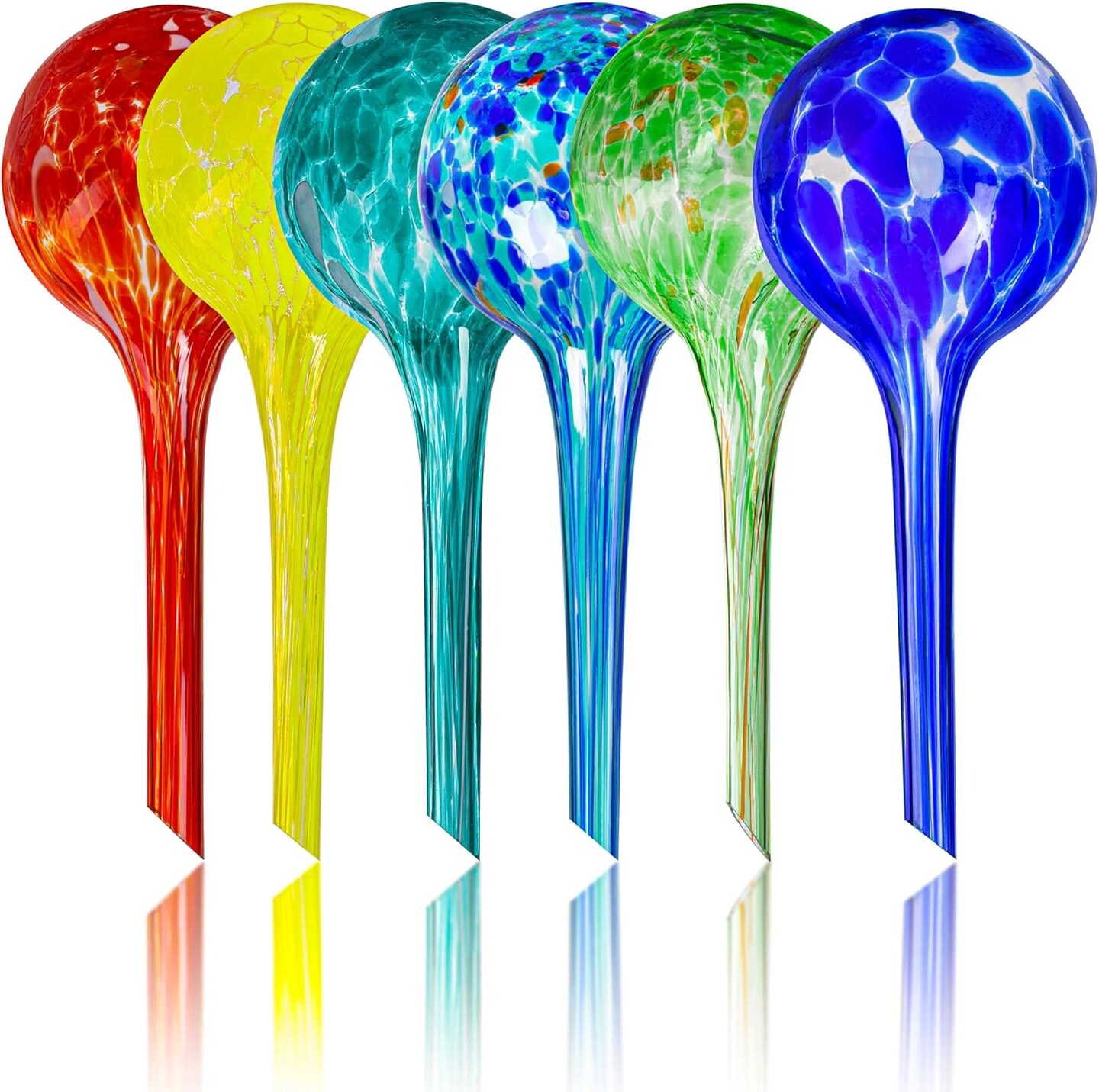 Set of 6 Plant Self Watering Globes for Indoor and Outdoor Plants