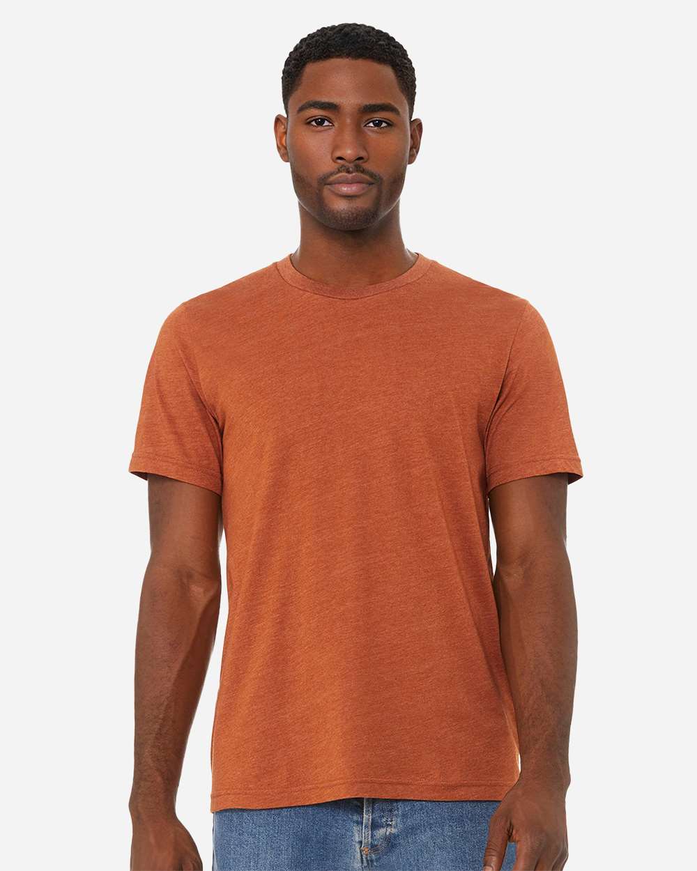 BELLA+CANVAS CVC Jersey Tee for Everyday Wear, Custom Printing & Casual Unisex Cotton Blend Shirt