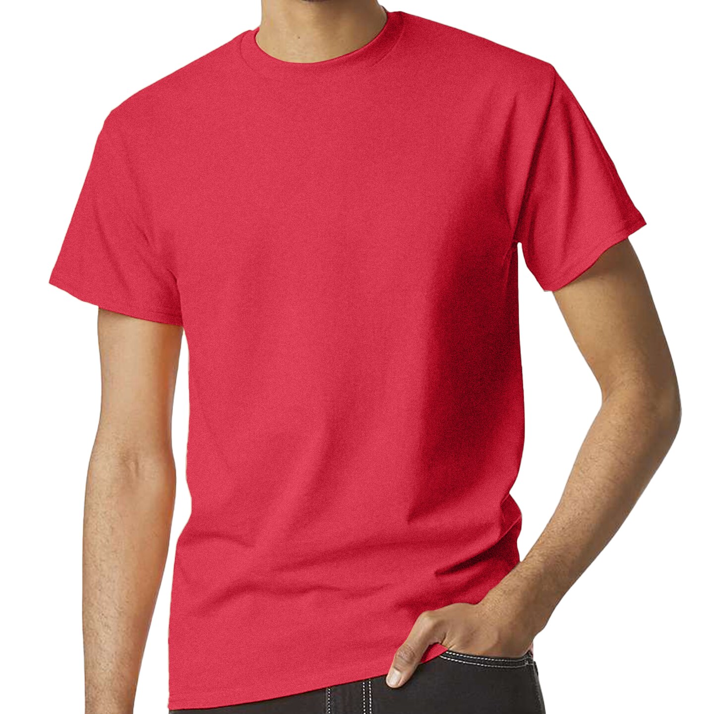 Gildan Heavy Cotton Arts & Crafts T-Shirt for Adult's, Crewneck Casual Multicolor Tee