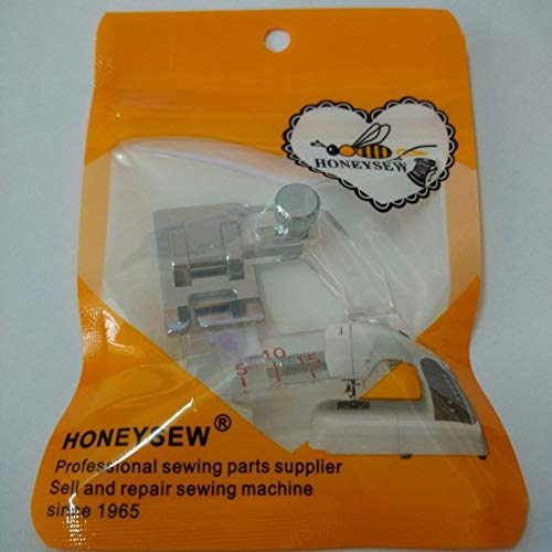 Presser Foot for Will Fit Singer, Brother, Janome, Toyota, Etc Domestic Sewing Machines (Adjustable Bias Binder Foot(Taiwan))