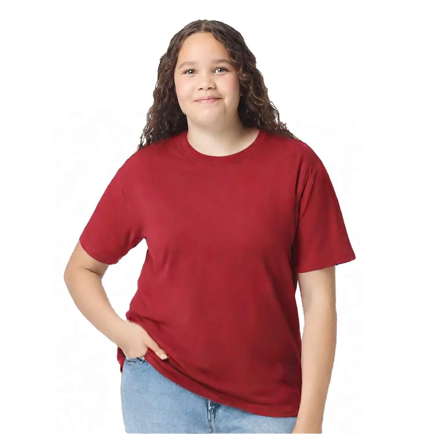 12 Pack Gildan Heavy Cotton Youth Crewneck Short Sleeve T-Shirt for School Event Wear & Custom Printing Blank Tee