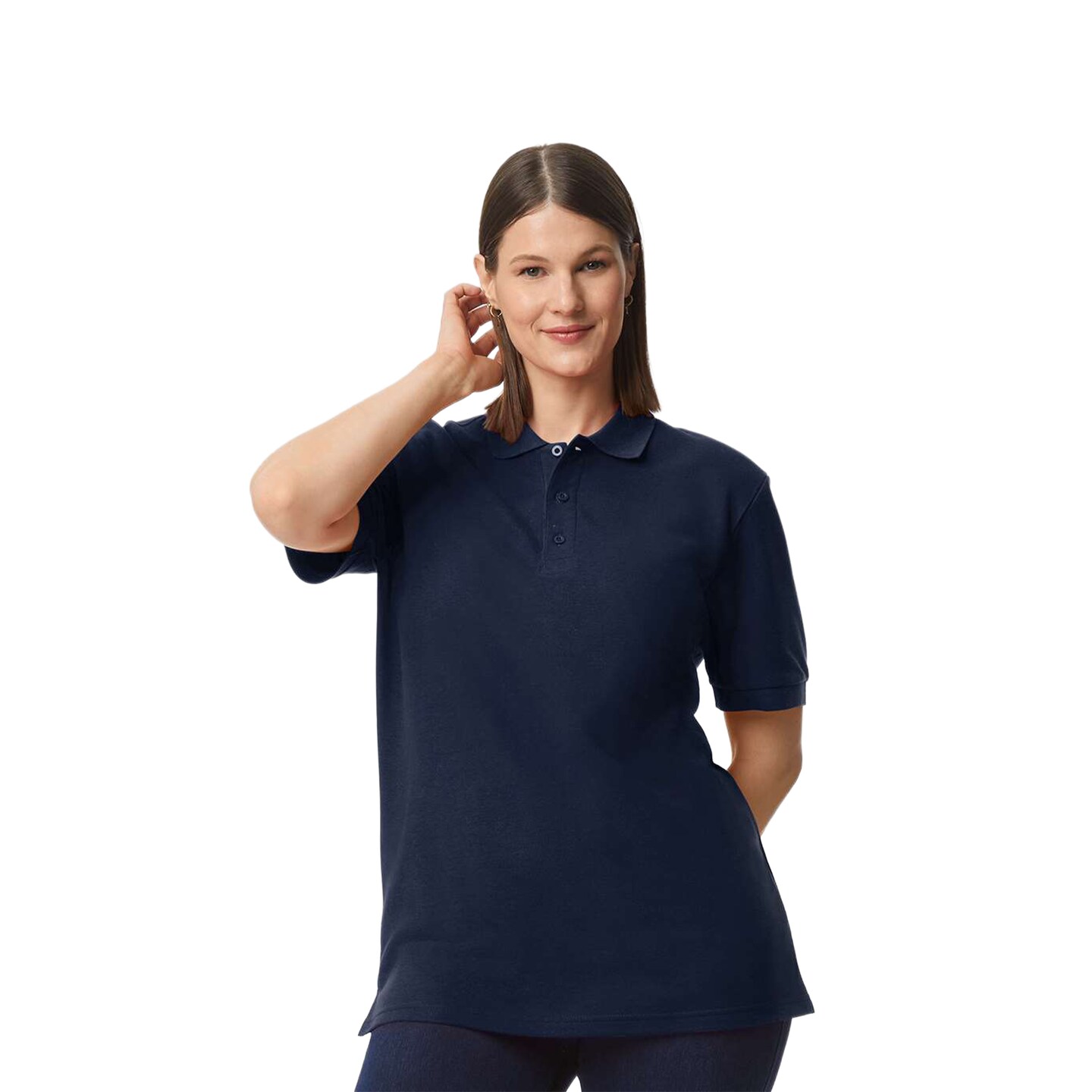 Gildan Hammer Pique Polo Shirt for Workwear, Uniform Use & Casual Everyday Comfort