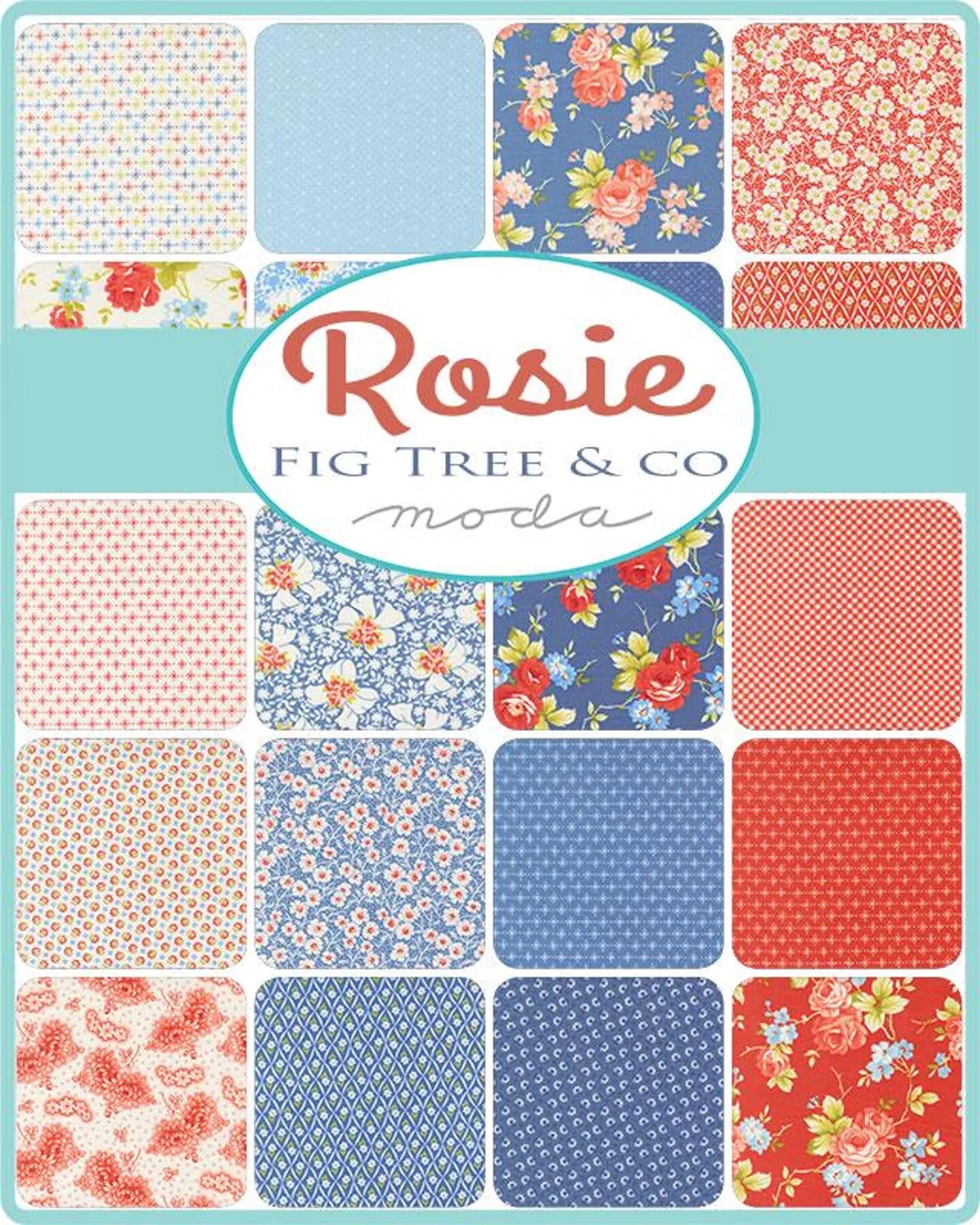 Rosie Layer Cake 35420LC by Fig Tree Co from Moda by the pack