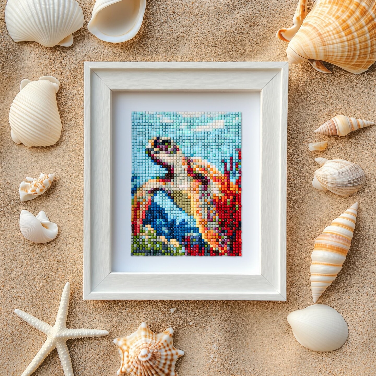 15 Pack Diamond Painting Kits for Adults – Beach, Summer Vibes & the Sea Breeze – Full Drill DIY Paint Gem Art for Adults – Brilliant 5D Diamond Painting Kit – Relaxing Craft for Wall Décor