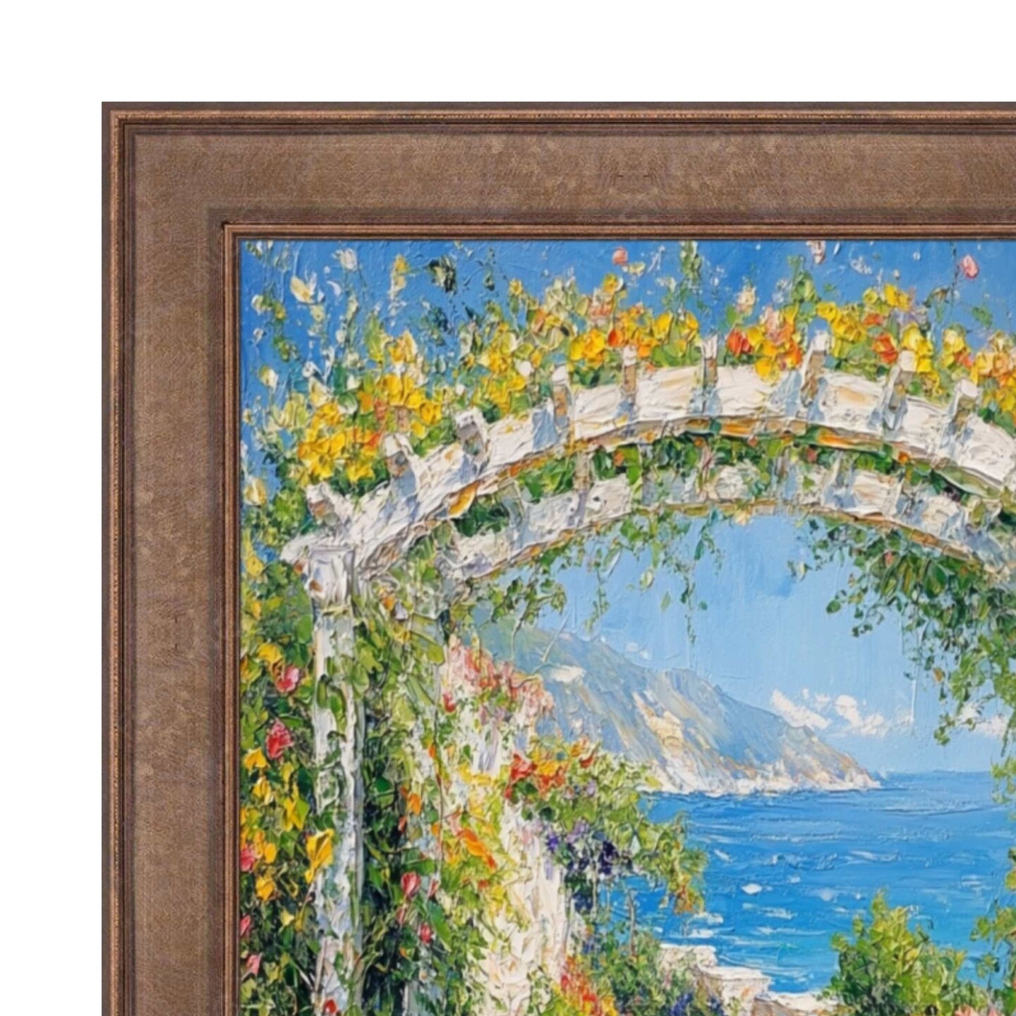 Modern Mocha Bronze Flat Picture Frame 20x24 frame