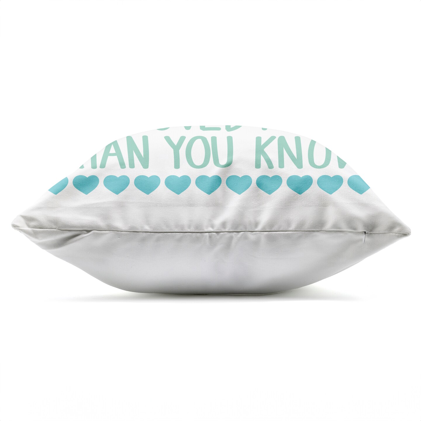Stupell Industries Rainbow Confidence Phrases Outdoor Printed Pillow design by Sweet Melody Designs, 18 x 7 x 18