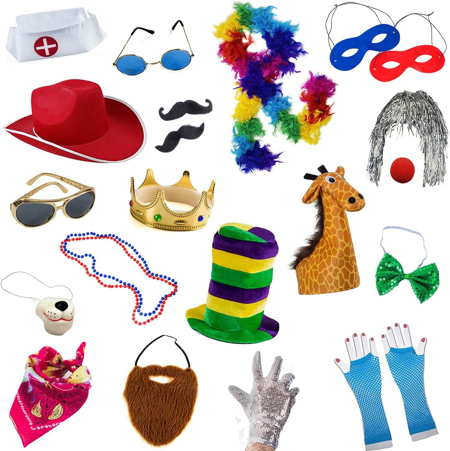 Funny Party Hats Photo Booth Props