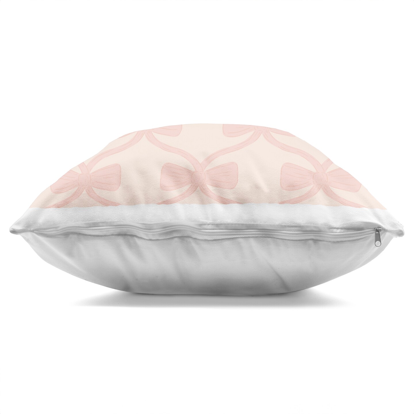 Stupell Industries Pastel Bows &#x26; Sweet Dreams Decorative Printed Pillow design by Sazerelli Designs, 18 x 7 x 18