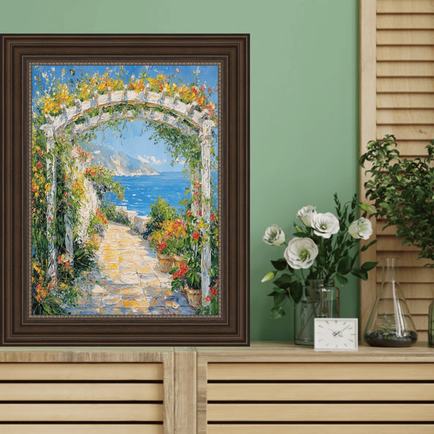 Traditional Scoop Bronze Picture Frame 20x30 frame