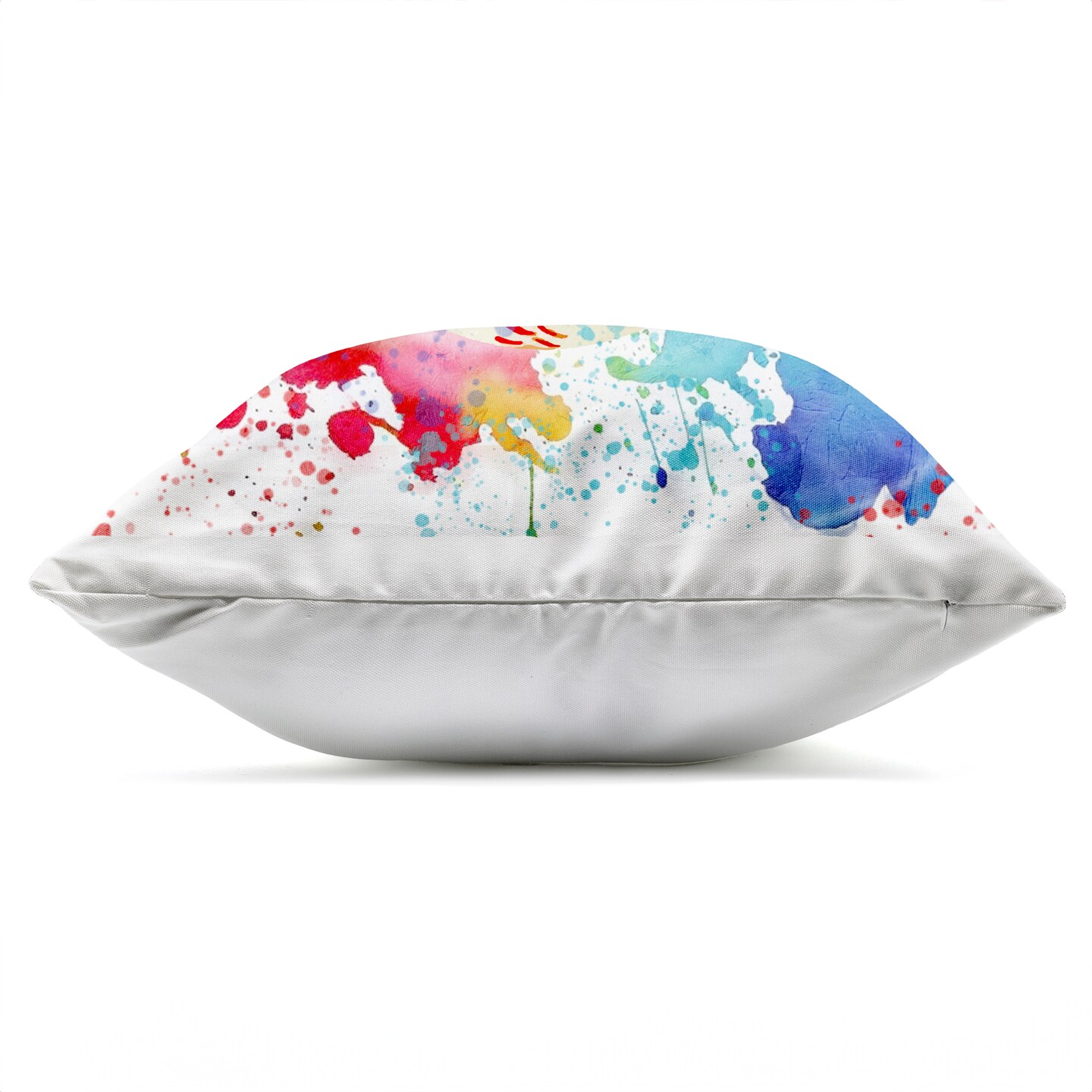 Stupell Industries Soccer Sport Splash Outdoor Printed Pillow design by Kim Allen, 18 x 7 x 18