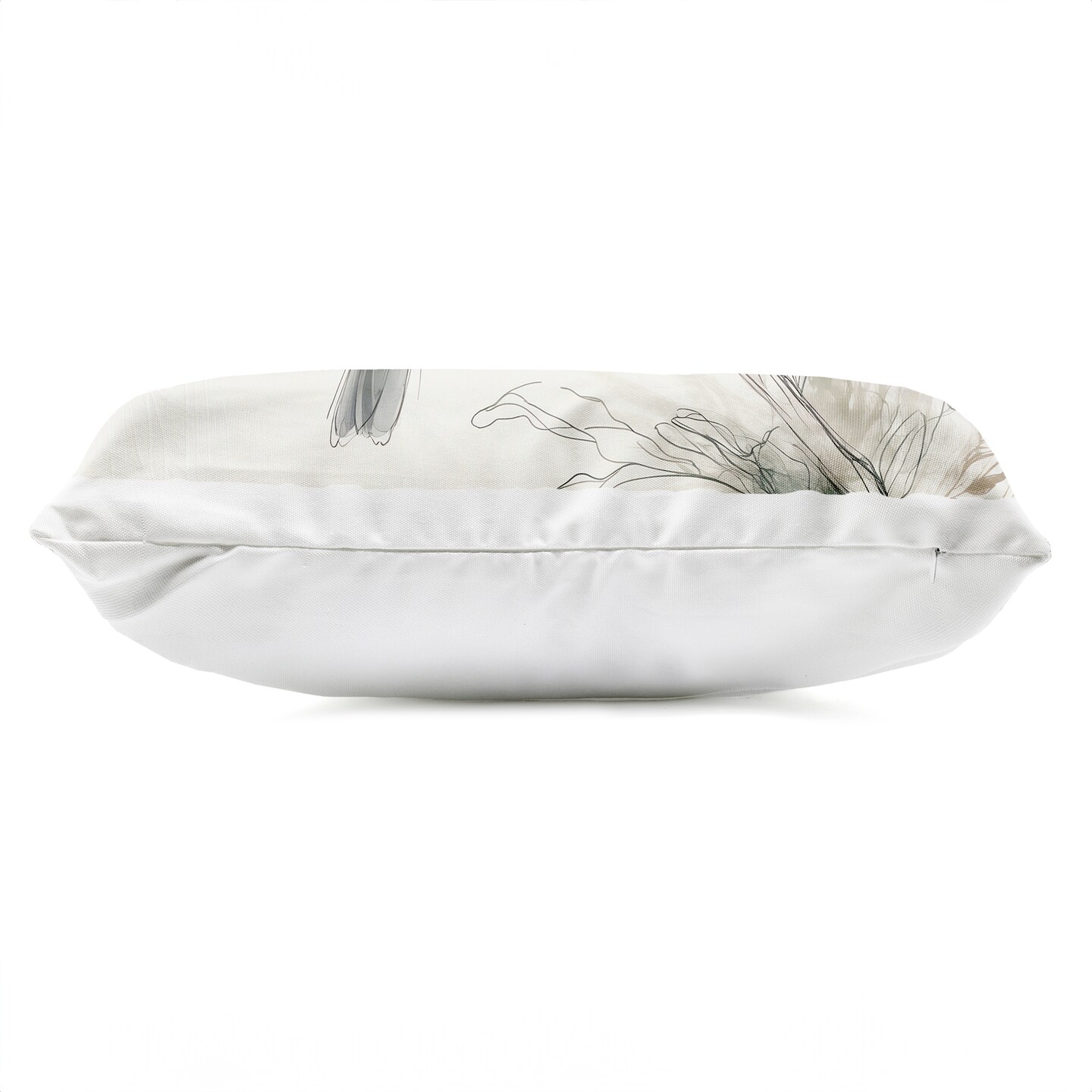 Stupell Industries Illustrated Wildlife Bird Outdoor Printed Pillow design by LSR Creative Studio, 14 x 7 x 20
