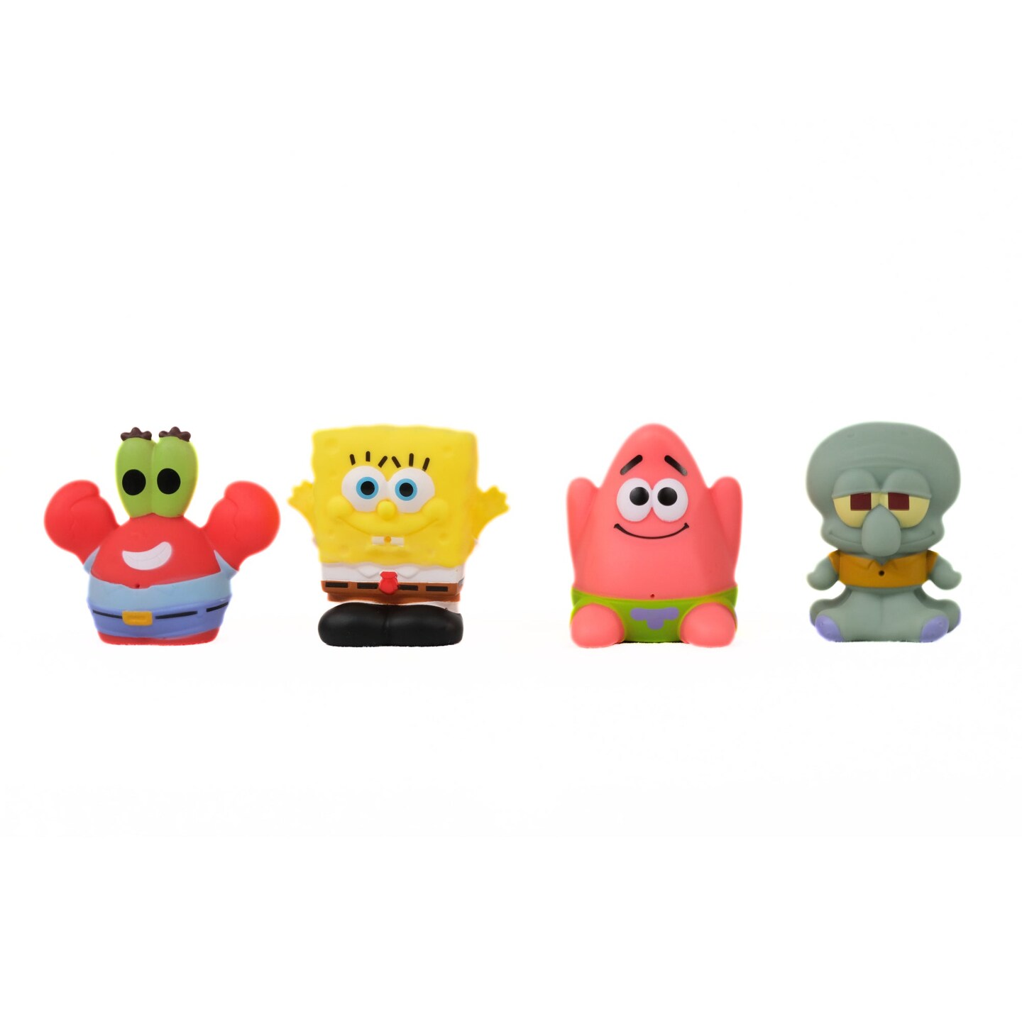 Legend Toys SpongeBob SquarePants Water Squirter Toys 4-Pack &#x2013; Bath &#x26; Pool Fun Set-  Officially Licensed