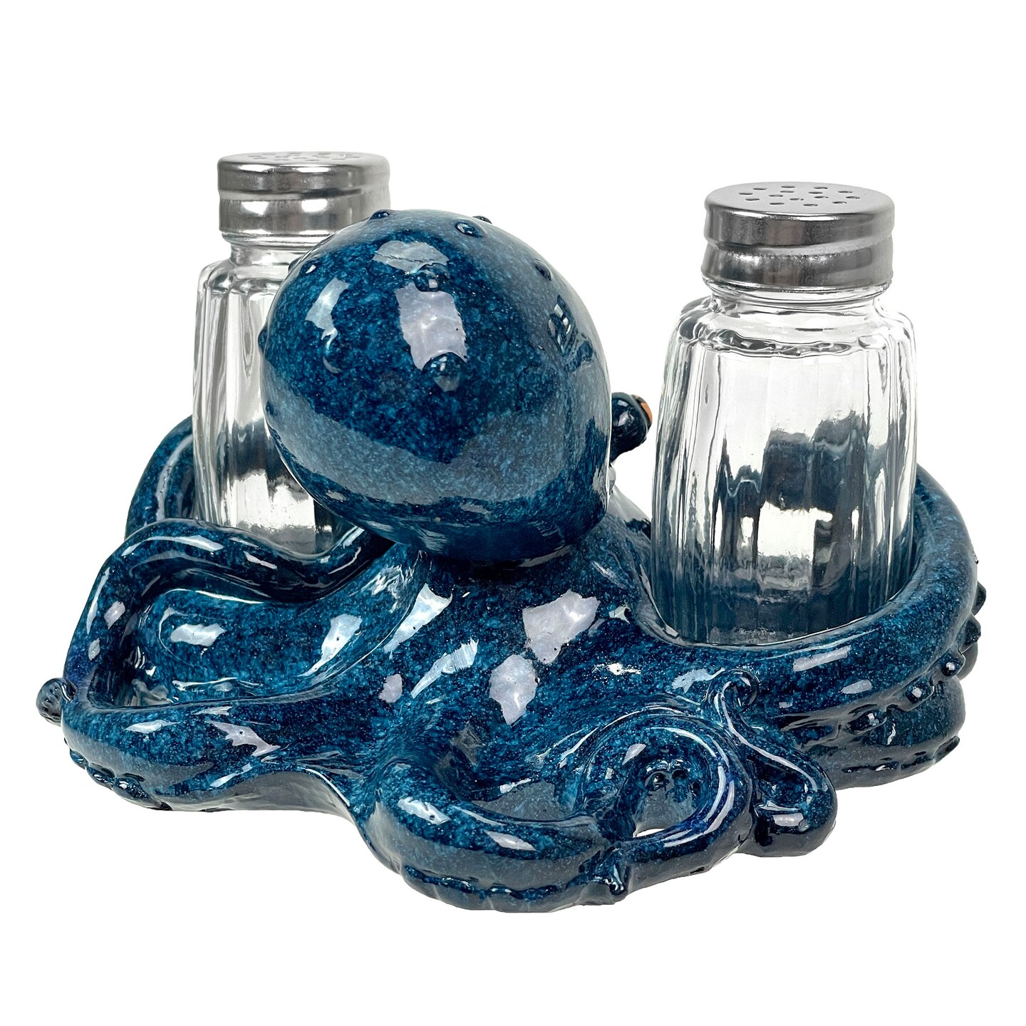 Whimsical Coastal Salt and Pepper Shaker Sets &#x2013; Nautical Kitchen D&#xE9;cor