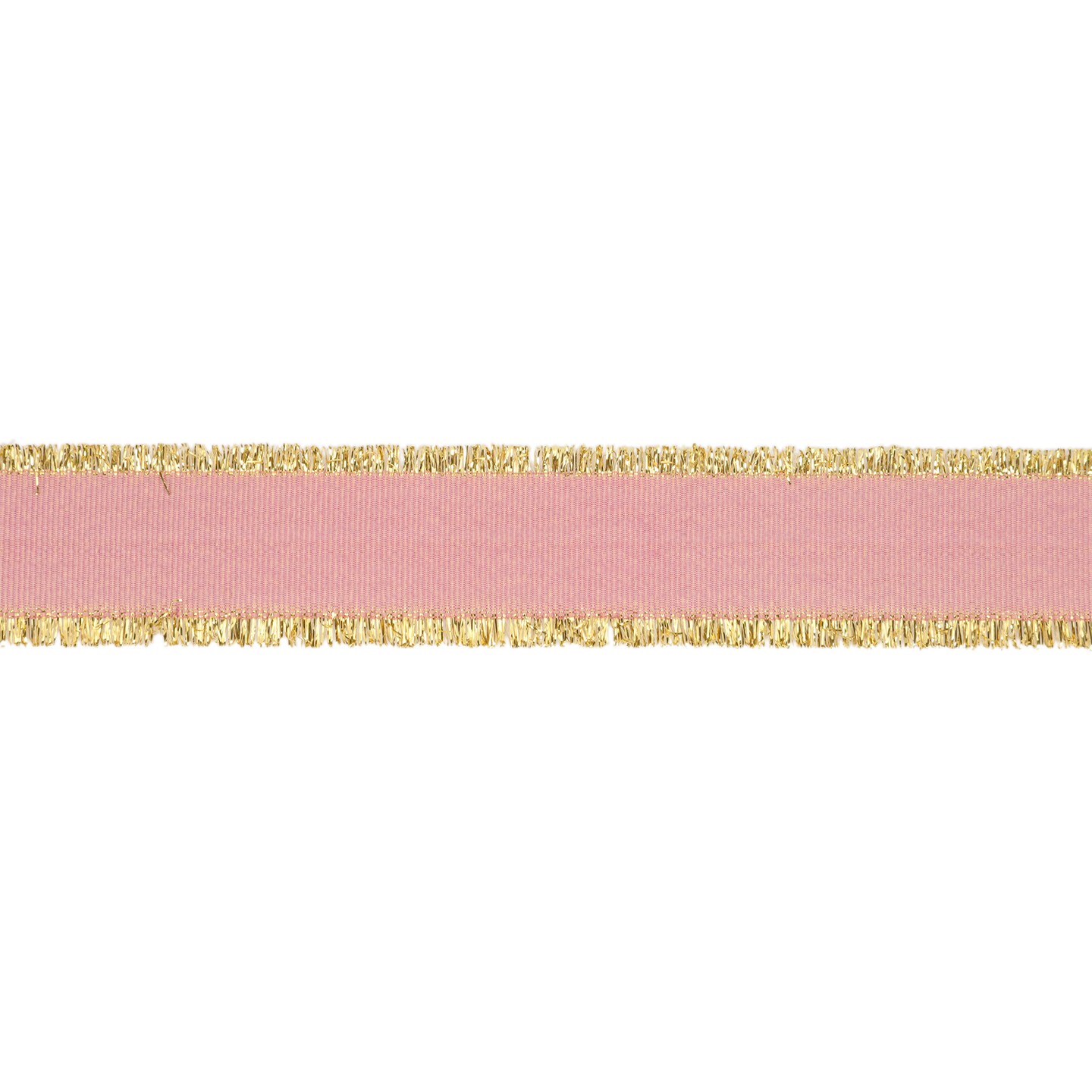 LaRibbons 1" Metallic Fringe Textured Grosgrain Ribbon | 25 Yard Roll