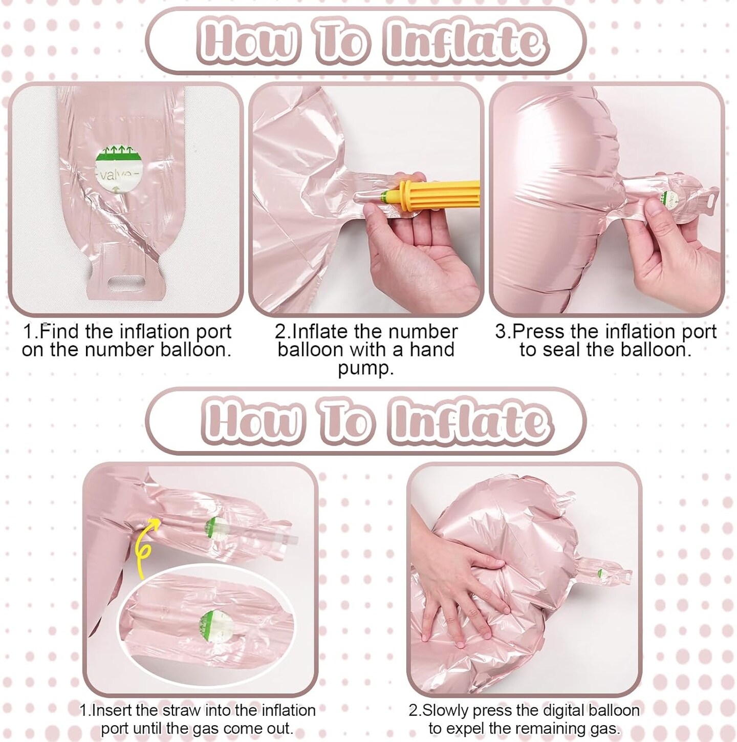 Light Pink 21st Birthday Balloon for Women, 40&#x27;&#x27; Self Inflating Mylar Number 21 Balloons (Pink)