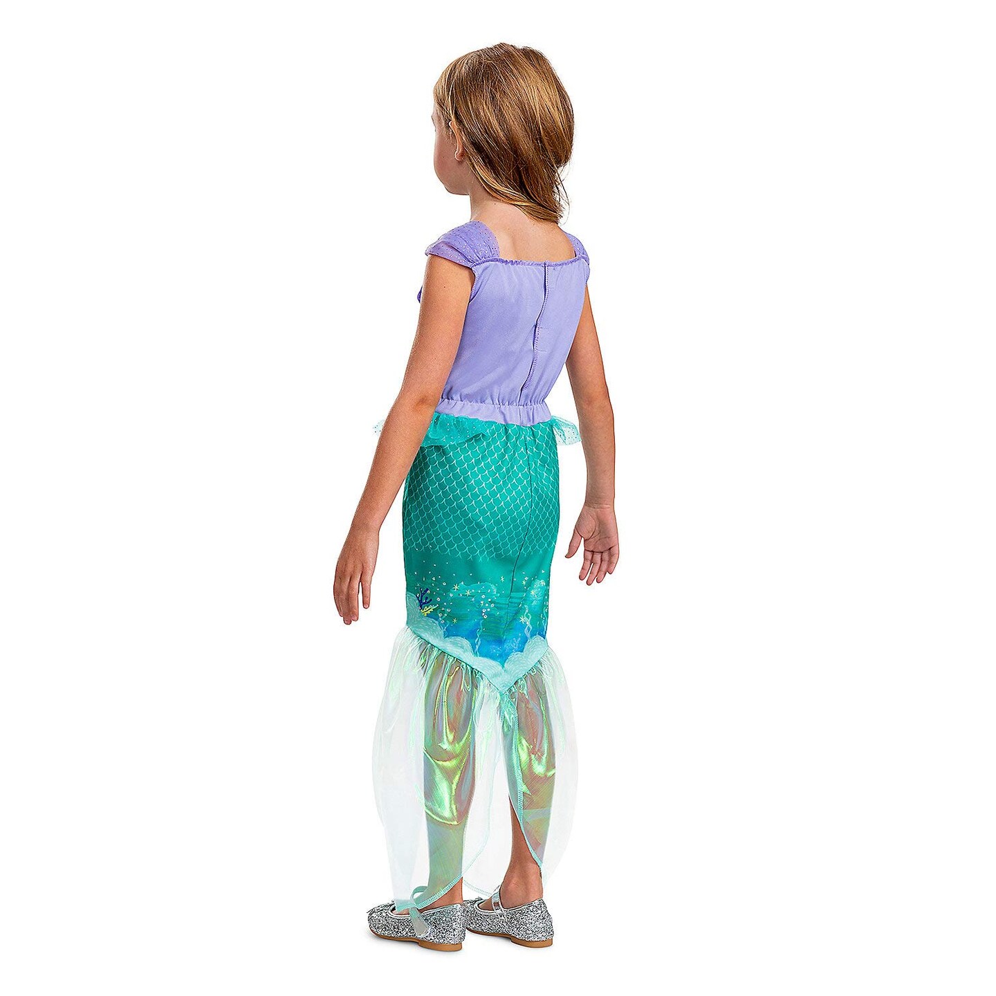 Toddler Deluxe Ariel Mermaid Costume Disney Princess Medium 3T-4T