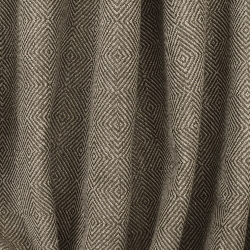 Taupe-Brown Diamond Twill Woven Home Decorating Fabric By the Yard