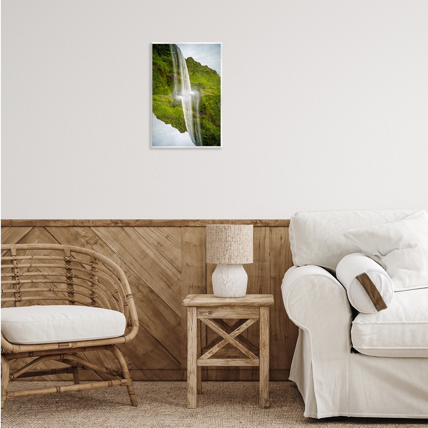 Stupell Industries Surreal Waterfall Reflection Wall Plaque, design by Robin Vandenabeele