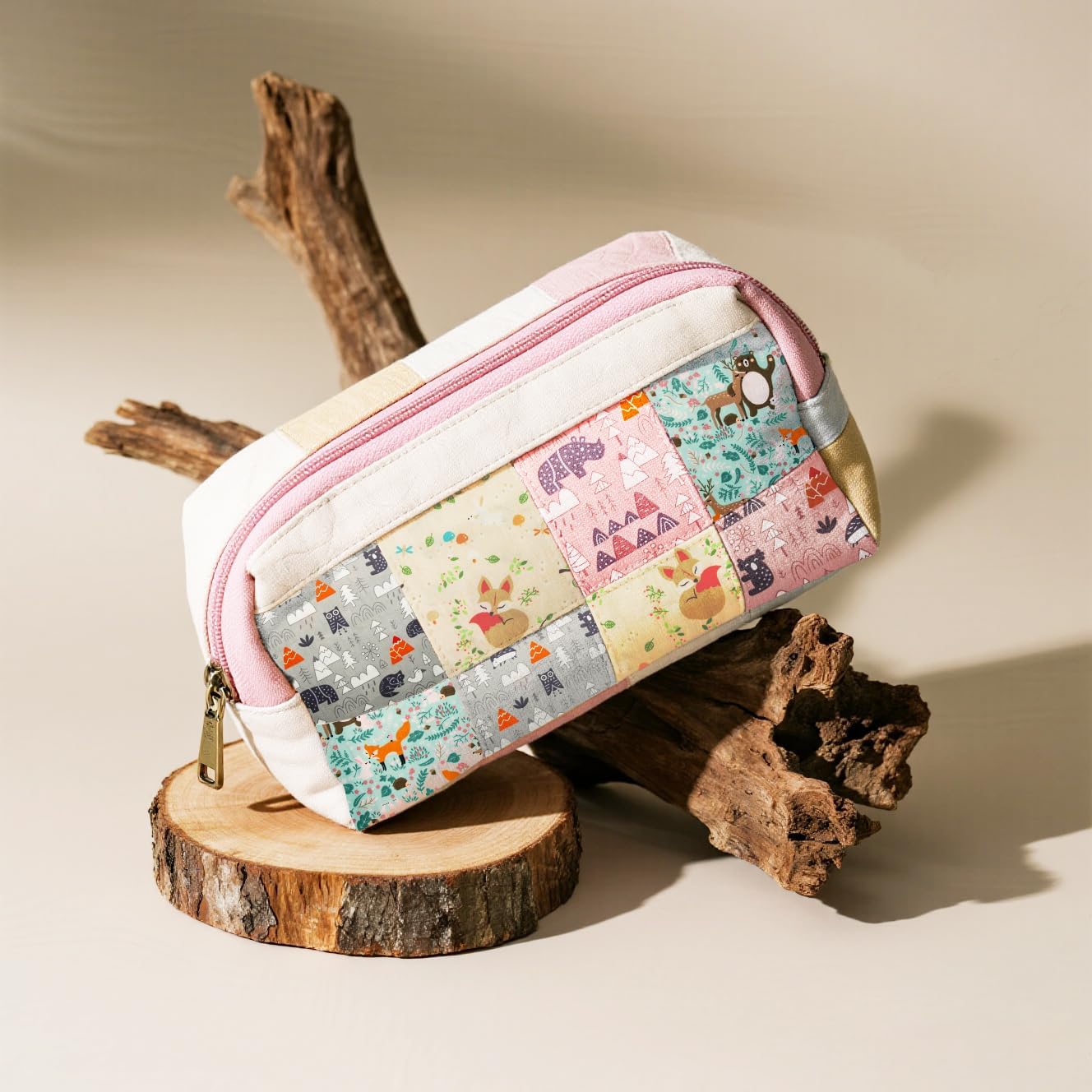 8pcs Fat Quarter Fabric Bundles Pre-Cut Squares Sheets(Forest)