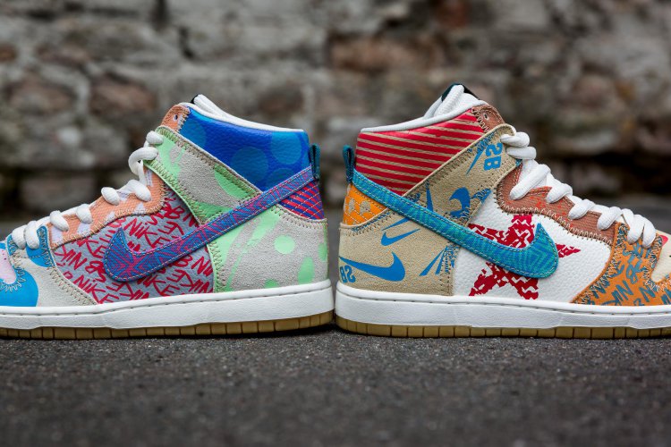 Nike SB Dunk High Thomas Campbell What the Dunk | MakerPlace by