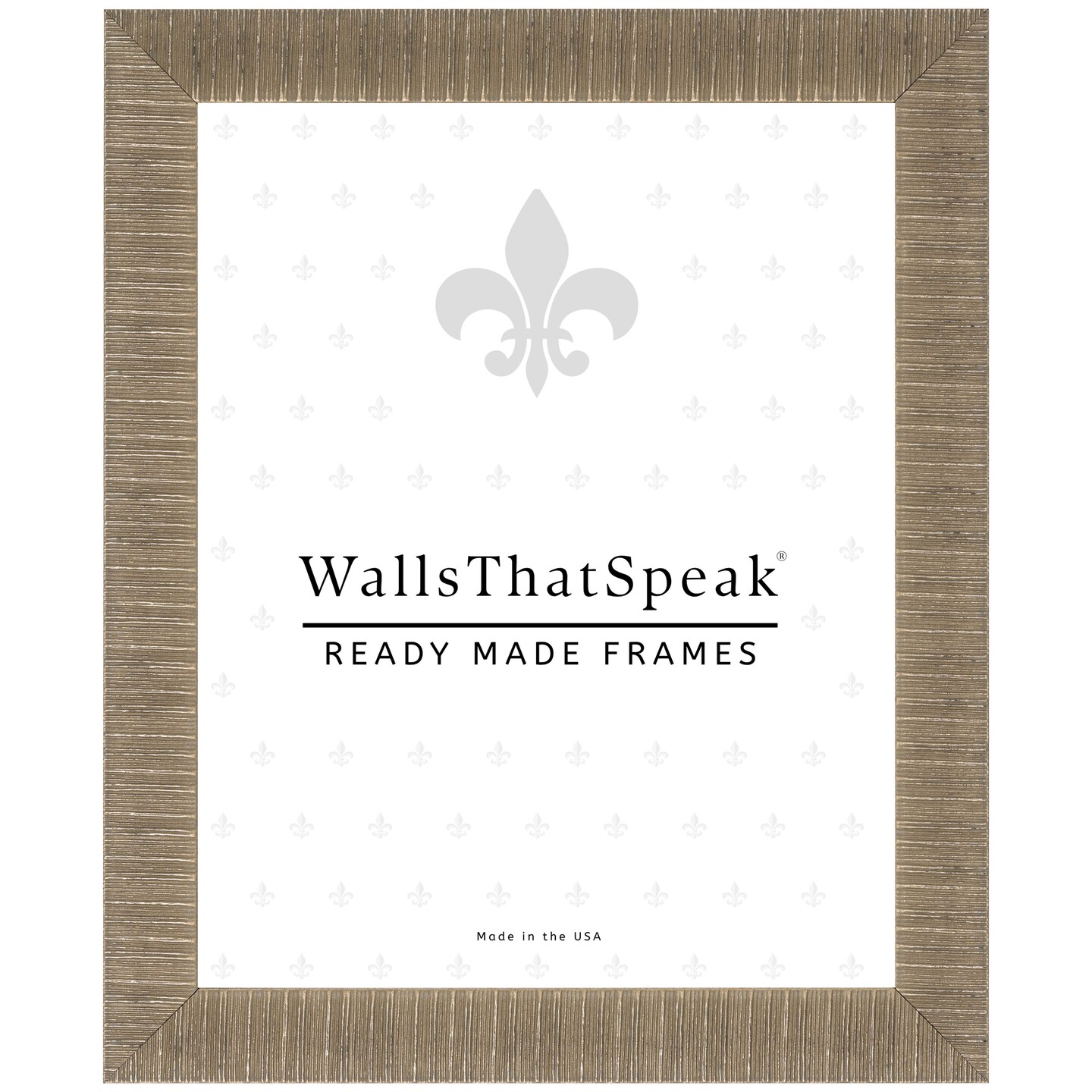 11x16 Picture Frame, Linear 1 Inch Polystyrene Moulding, Wall Display Frame for Art, Posters, or Photos by wallsthatspeak