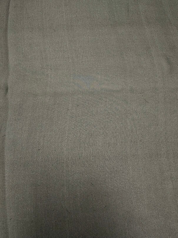 Dark Gray Woven Silk Chiffon Fabric By the Yard