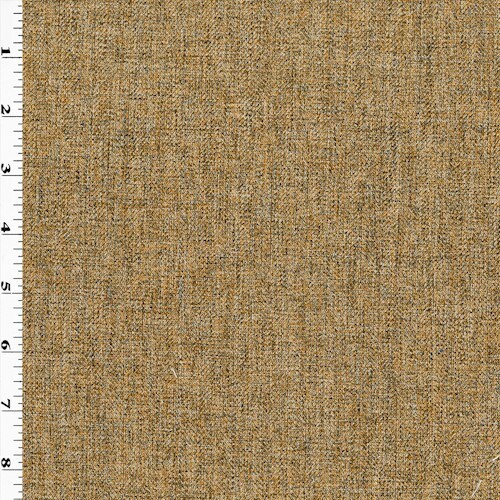 Honey Brown/Beige Multi Broken Herringbone Decor Fabric By the Yard