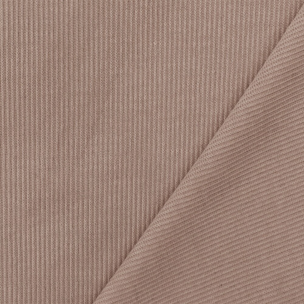 Pink Solid Stretch Spandex Poly Rayon Rib Knit Fabric By the Yard