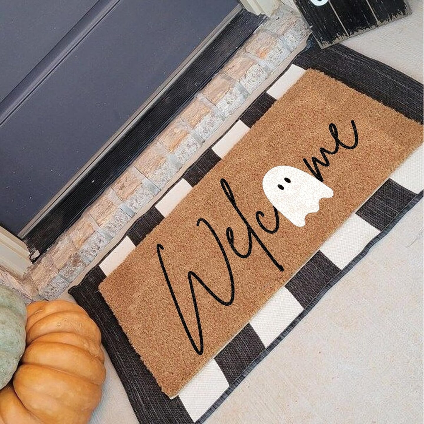 Large Halloween Door Mats Stencils