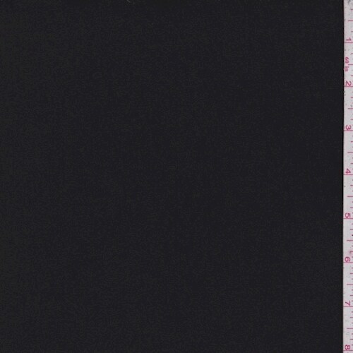 Black Nylon Jersey Knit Fabric By the Yard